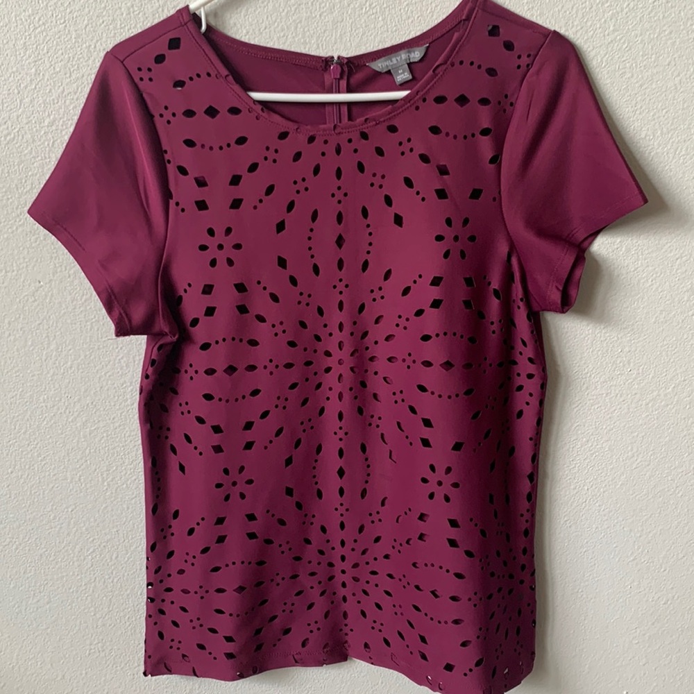 Tinley Road Cutout Blouse / Tee
